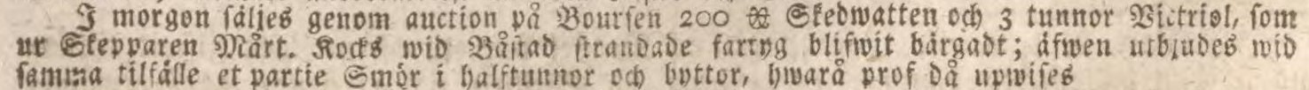 GÖTHEBORGS ALLEHANDA – 28 april 1802