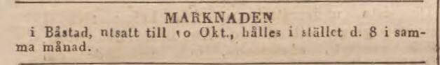 AFTONBLADET – 1 september 1834