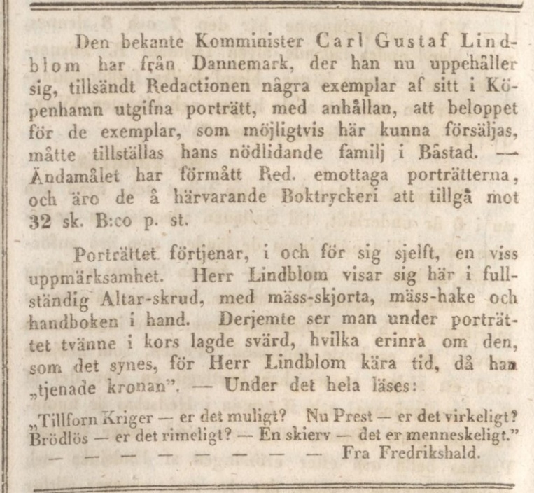 TELEGRAFEN – 11 september 1835
