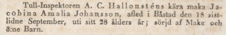 TELEGRAFEN – 6 oktober 1835