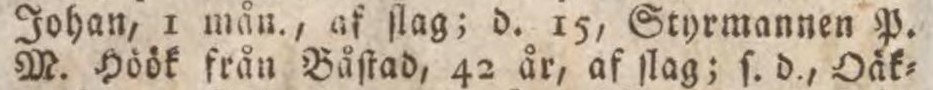 GÖTHEBORGSKA NYHETER – 1 december 1838