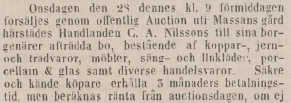 ÖRESUNDSPOSTEN – 17 augusti 1850