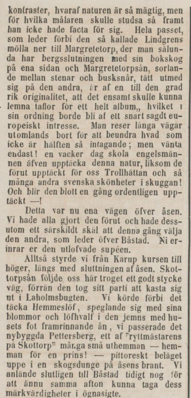 ÖRESUNDSPOSTEN – 18 oktober 1851 (forts.)