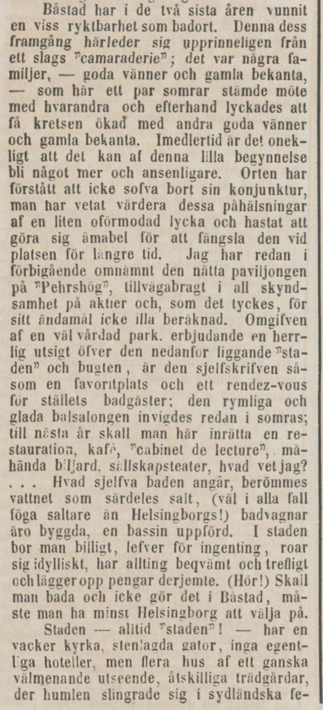 ÖRESUNDSPOSTEN – 18 oktober 1851 (forts.)