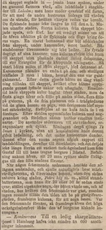 AFTONBLADET – 9 oktober 1852 (forts.)