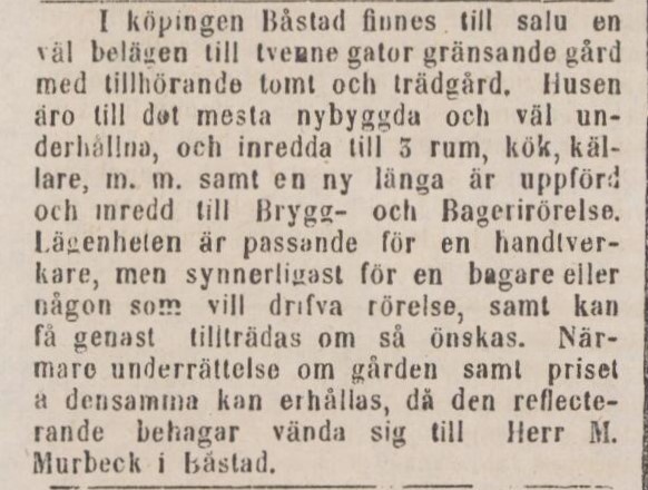 ÖRESUNDSPOSTEN – 8 oktober 1855