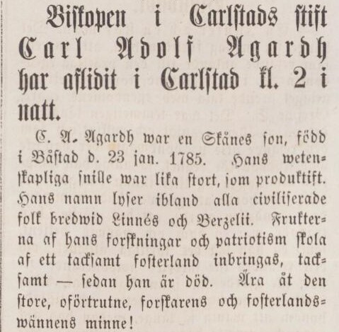 ÖRESUNDSPOSTEN – 28 januari 1859 (forts.)