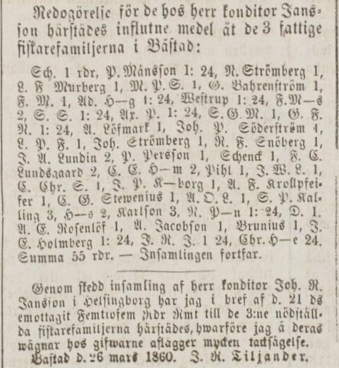 ÖRESUNDSPOSTEN – 2 april 1860