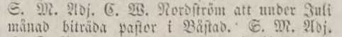 KRISTIANSTADSBLADET – 4 juli 1860