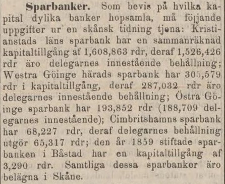 GÖTEBORGSPOSTEN – 3 oktober 1860
