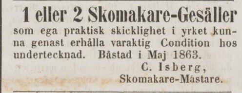 ÖRESUNDSPOSTEN – 9 maj 1863