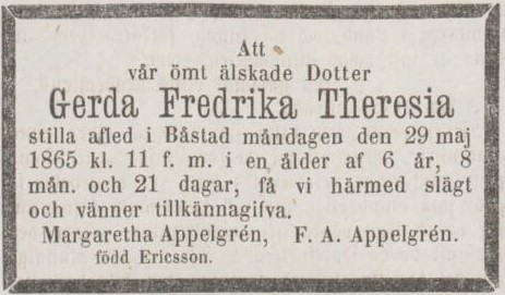 ÖRESUNDSPOSTEN – 30 maj 1865