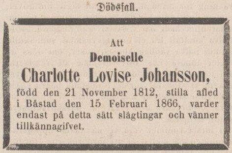 ÖRESUNDSPOSTEN – 19 februari 1866