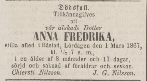 ÖRESUNDSPOSTEN – 5 mars 1867