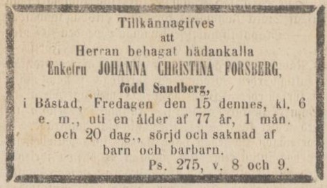 ÖRESUNDSPOSTEN – 19 januari 1869