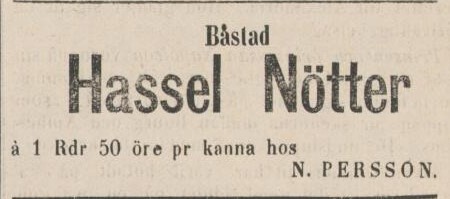 HELSINGBORGS TIDNING – 23 november 1869
