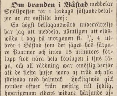 KRISTIANSTADSBLADET – 13 juni 1870