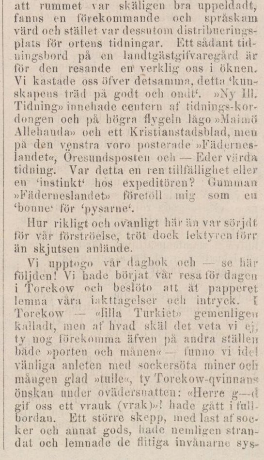 ENGELHOLMS TIDNING – 9 februari 1872 (forts.)