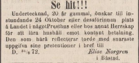 ESUNDSPOSTEN – 2 september 1872
