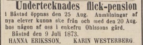 ÖRESUNDSPOSTEN – 10 juli 1873