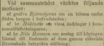 NYA DAGLIGT ALLEHANDA – 30 januari 1874 (forts.)