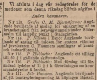 AFTONBLADET – 31 januari 1874