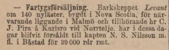 AFTONBLADET – 21 februari 1874