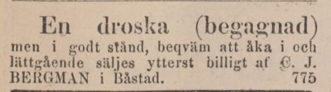 ENGELHOLMS TIDNING – 20 oktober 1874