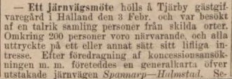 AFTONBLADET – 10 februari 1875