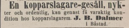ÖRESUNDSPOSTEN – 24 juli 1876