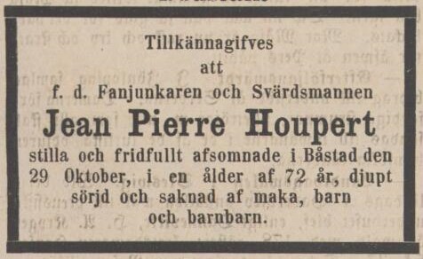 ÖRESUNDSPOSTEN – 1 november 1876
