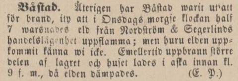 HELSINGBORGS TIDNING – 18 december 1877