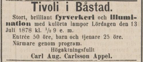 ÖRESUNDSPOSTEN – 9 juli 1878