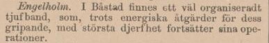 TRELLEBORGS ALLEHANDA – 25 januari 1879