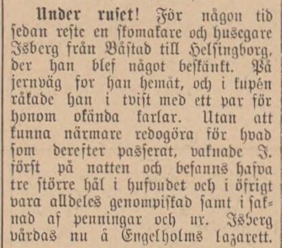 WERNAMO TIDNING – 18 april 1879