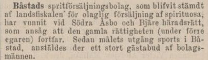 YSTADS ALLEHANDA – 3 januari 1880