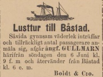 HALLAND – 3 juni 1880