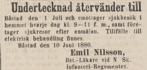ÖRESUNDSPOSTEN – 18 juni 1880
