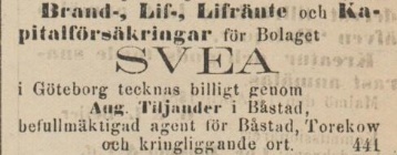 ENGELHOLMS TIDNING – 19 april 1881