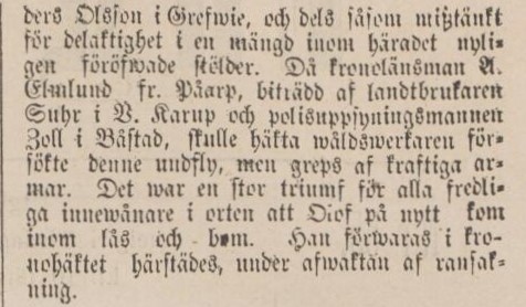ENGELHOLMS TIDNING – 12 juli 1881 (forts.)
