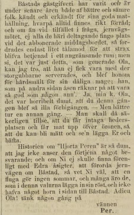 NORRA SKÅNE – 11 oktober 1881 (forts.)