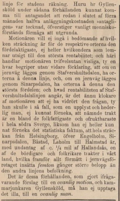ÖRESUNDSPOSTEN – 14 februari 1882 (forts.)