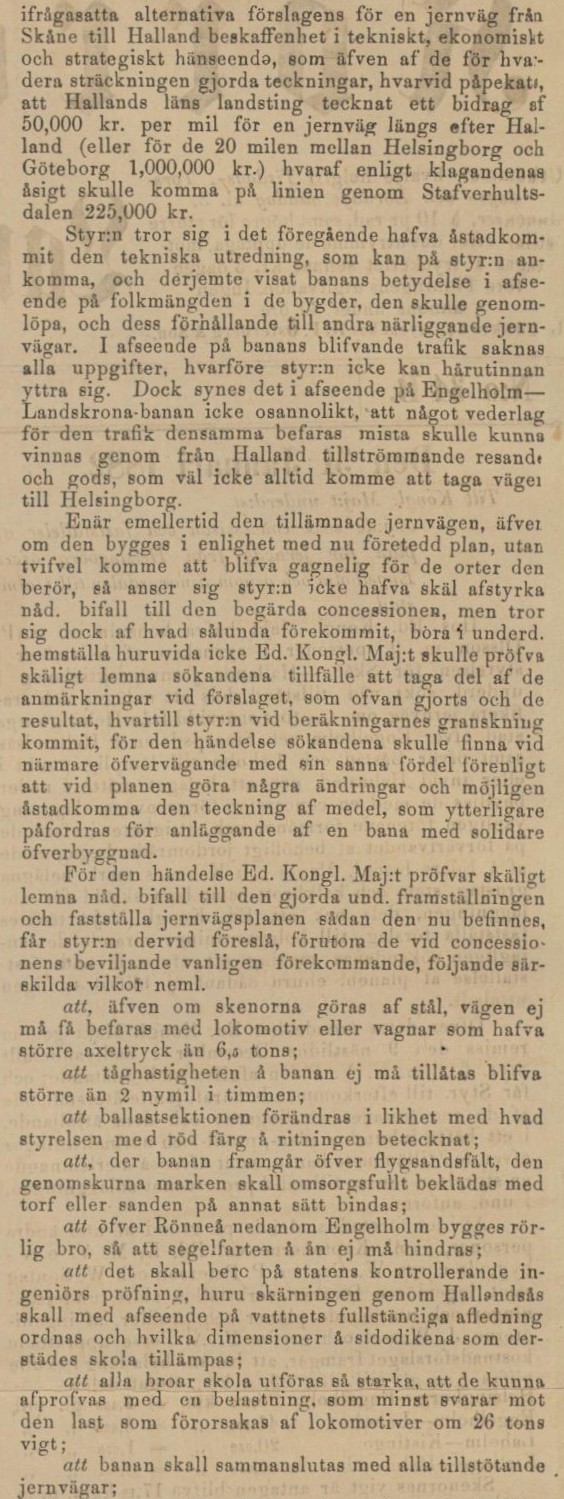 KORRESPONDENTEN – 21 mars 1882 (forts.)