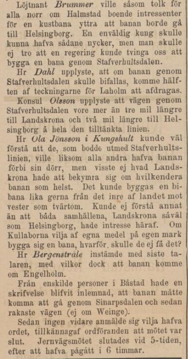 HALLANDSPOSTEN – 21 april 1882 (forts.)