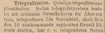 STOCKHOLMS DAGBLAD – 25 augusti 1882