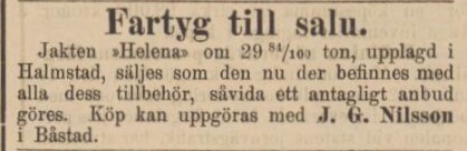 ÖRESUNDSPOSTEN – 19 januari 1883