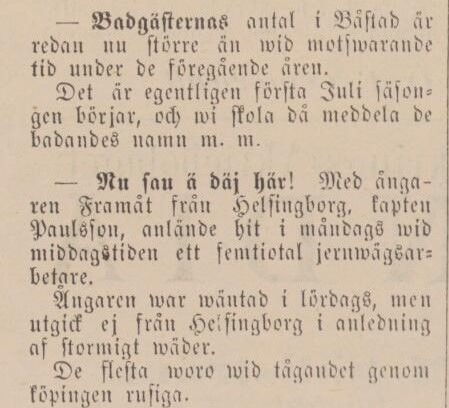 BÅSTADS TIDNING – 28 juni 1883 (forts.)