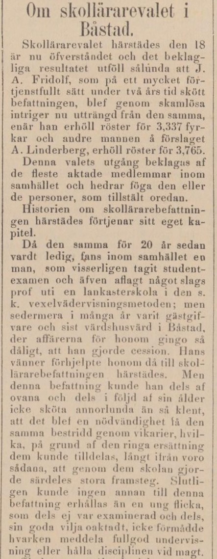BÅSTADS TIDNING – 26 juli 1883 (forts.)