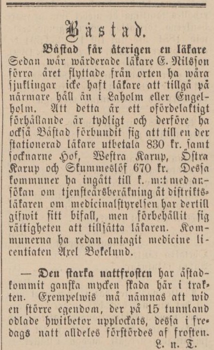 BÅSTADS TIDNING – 18 oktober 1883 (forts.)