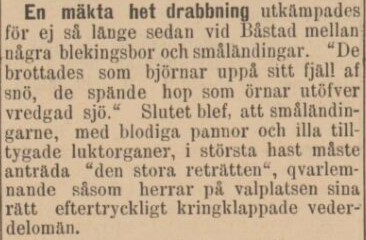 TIDNING FÖR FALU LÄN OCH STAD – 24 oktober 1883